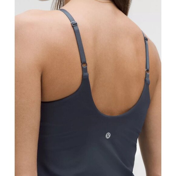 Align™ High-Neck Dress Light Support (A/B Cup) - True Navy - Picture 3 of 4
